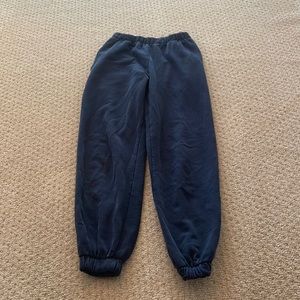 John Galt Navy Brandy Melville Sweatpants